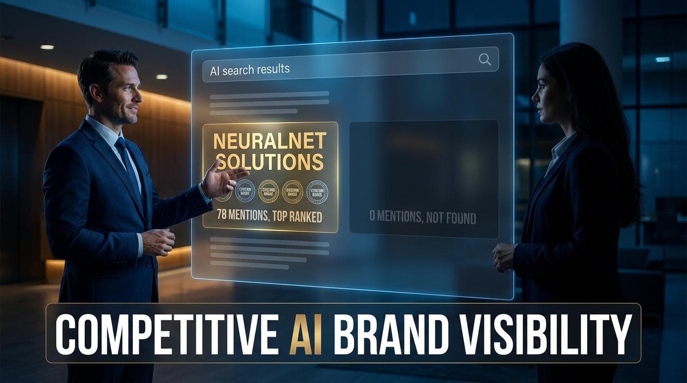 Hoe werkt competitive AI-zichtbaarheid en welke merken winnen die strijd al
