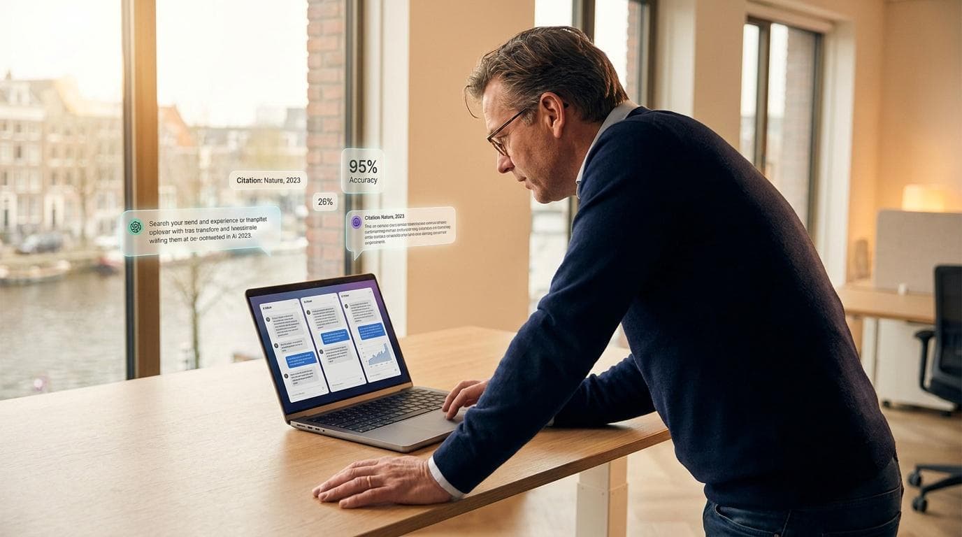 ChatGPT verloor 26 procentpunt AI-marktaandeel in acht maanden, maar vrijwel iedereen optimaliseert nog steeds alleen daarvoor
