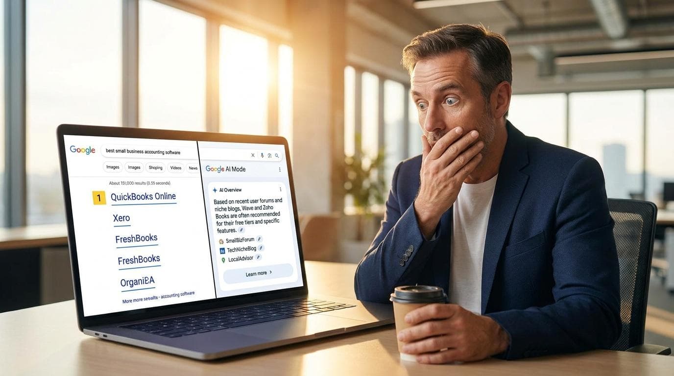 Ranken op positie 1 garandeert geen citatie in Google AI-modus: 88% van de bronnen zit niet in de top 10