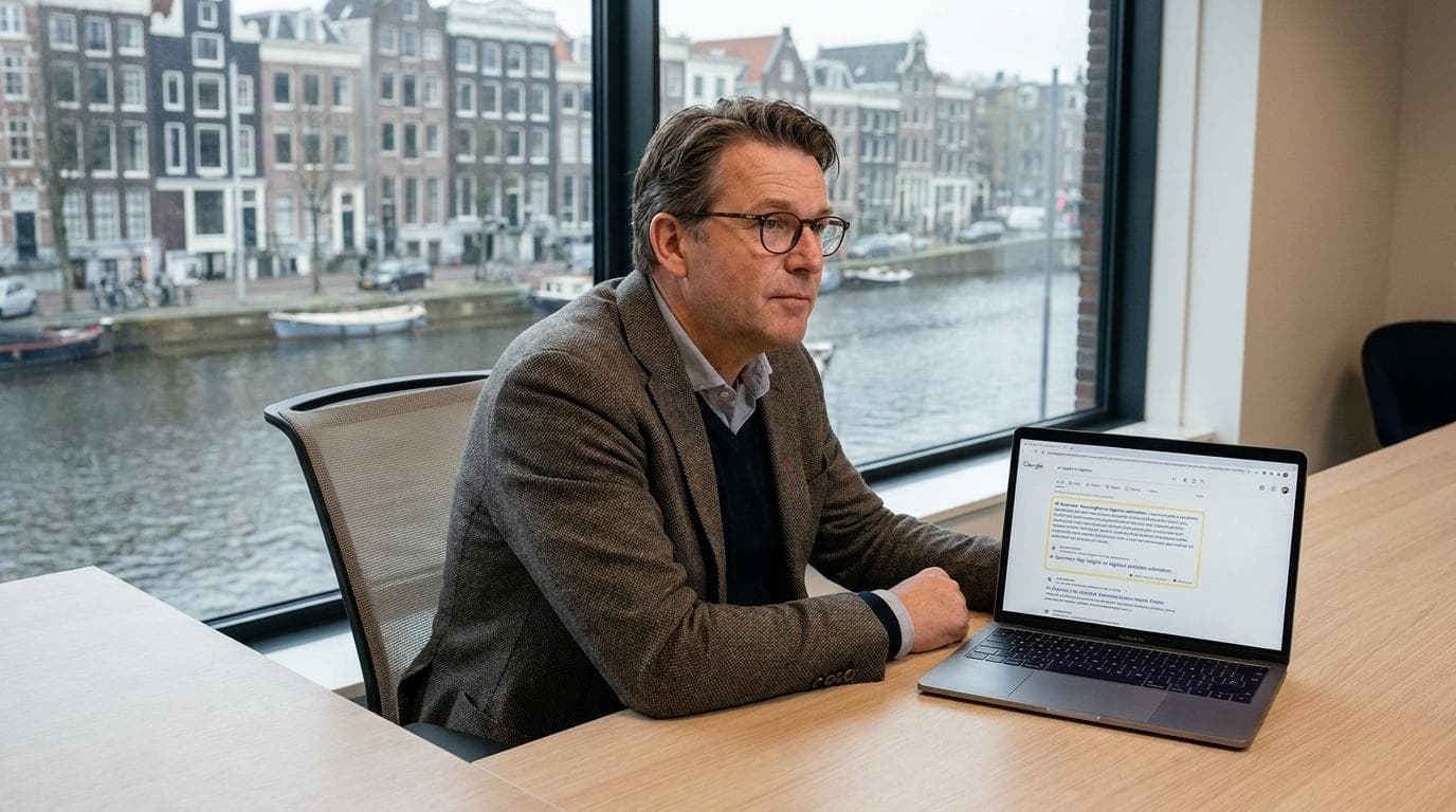 Wie in een Google AI Overview geciteerd wordt, krijgt 35% meer klikken - maar 21% van de NL-sites sluit de AI zelf buiten