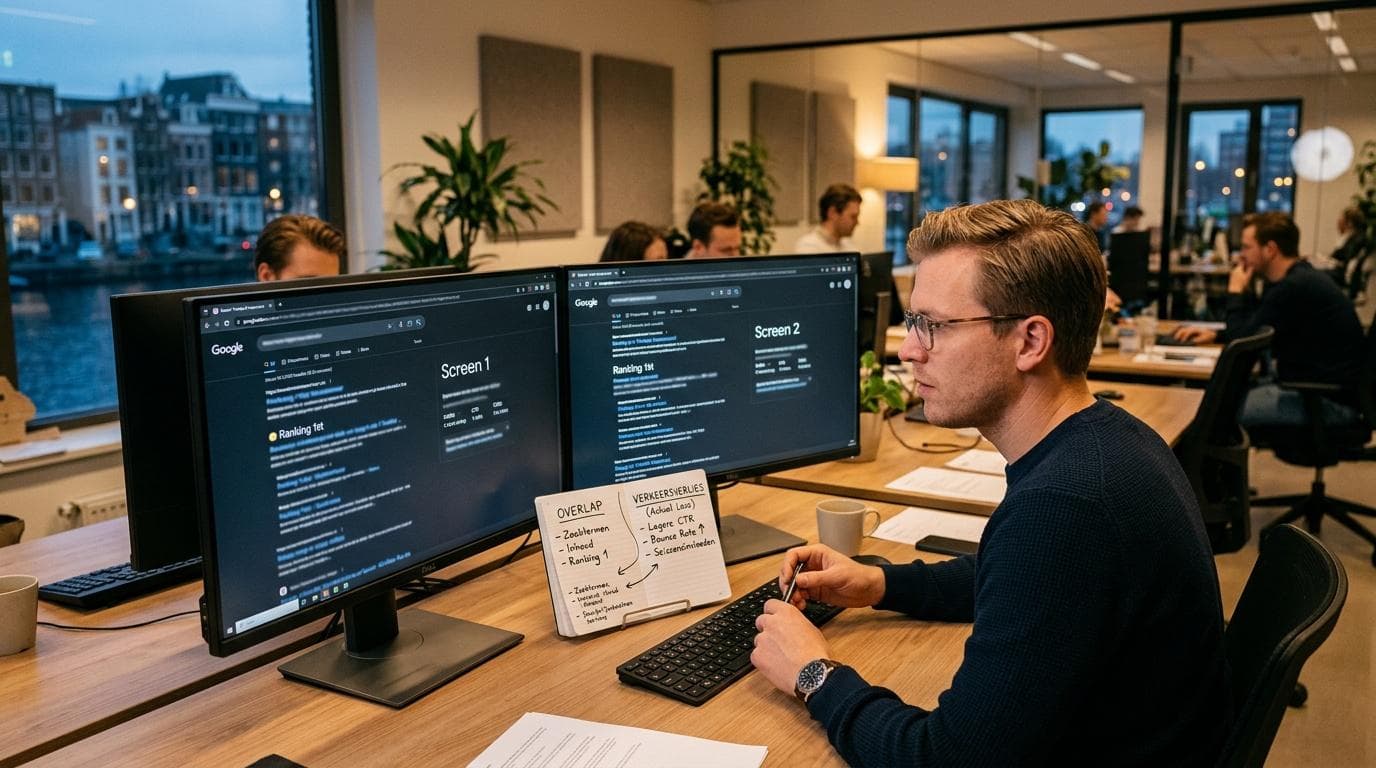 Zoekwoordkannibalisatie oplossen? Laat twee rankings met rust