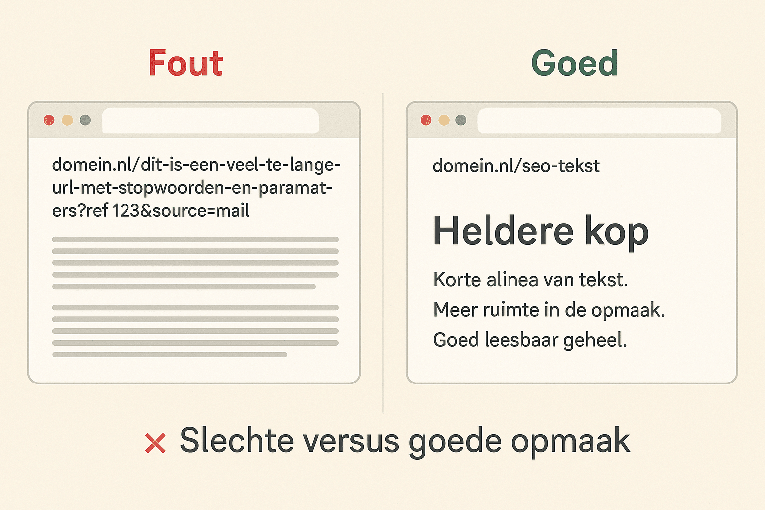 SEO tekst blog landingspagina voorkom fouten