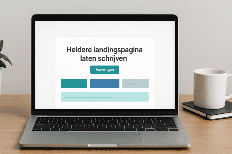 seo landingspagina laten schrijven duidelijke opmaak structuur illustratie