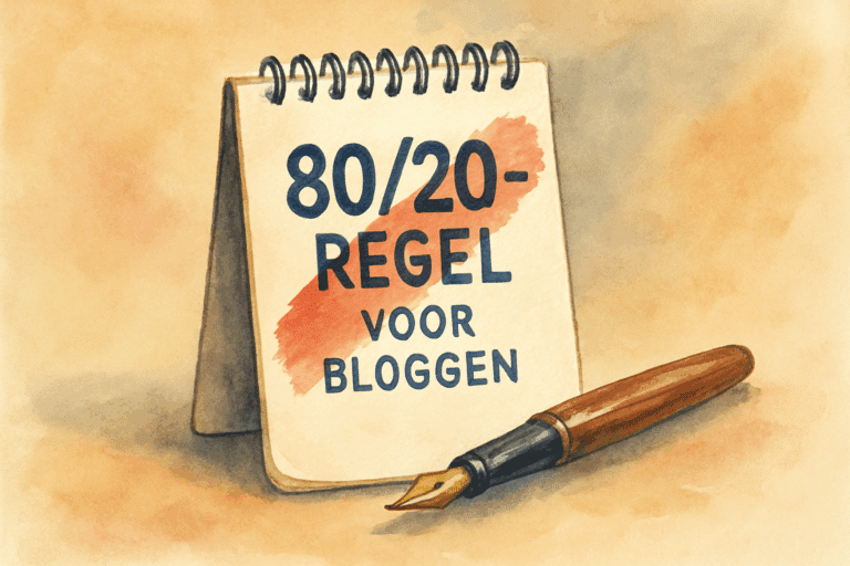 Wat is de 80/20-regel voor bloggen